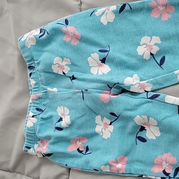 Carter's Baby Girl's Floral Pants - Picture 3 of 8